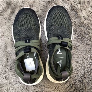 Adidas by Stella McCartney athletic shoes.